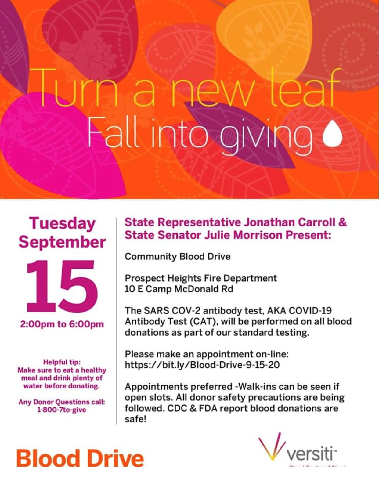 Prospect Heights blood drive
