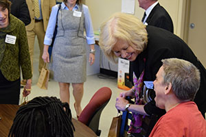 Morrison tours Sparc Work Center